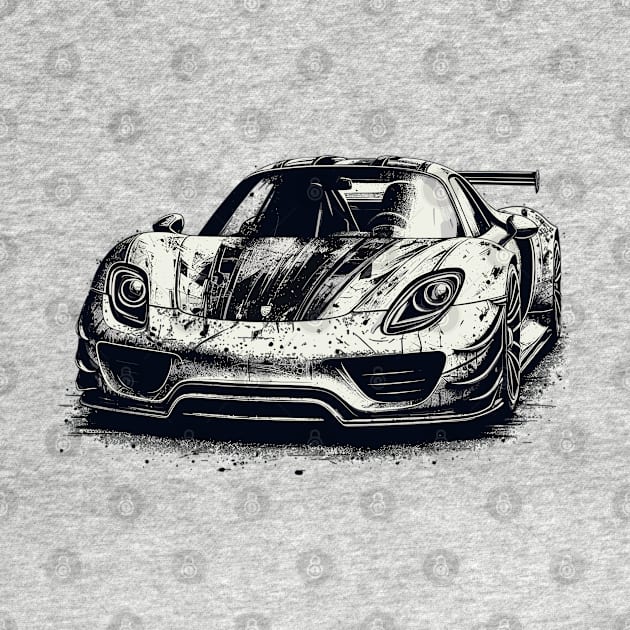 Porsche 918 Spyder by Vehicles-Art